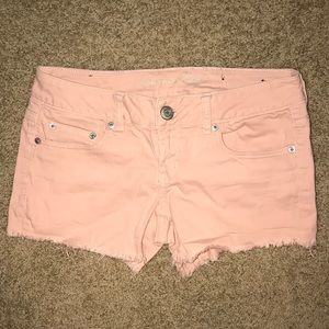 AE Pink Shorts.